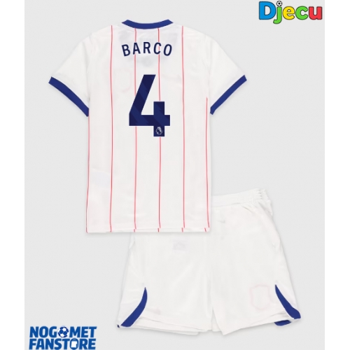 Chelsea Valentin Barco #4 Rezervni Dres za djecu 2026-27 Kratak Rukav (+ Kratke hlače)
